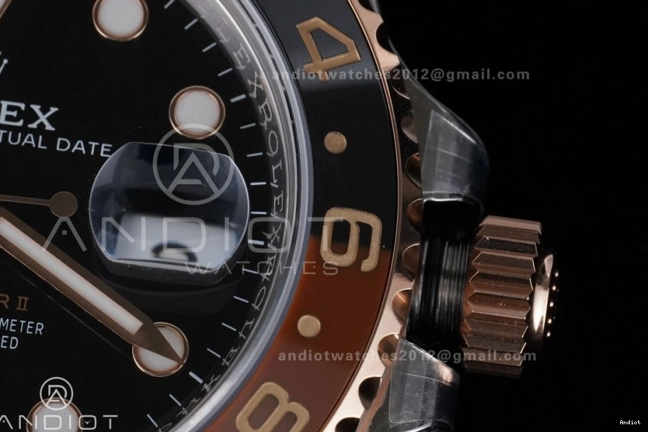 New 904L ARF Best 1:1 RG Bracelet Master SS 126711 SH3285 on GMT II SS Edition CHNR V2 0202